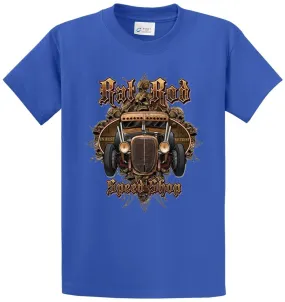 Rat Rod Speed Shop Printed Tee Shirt