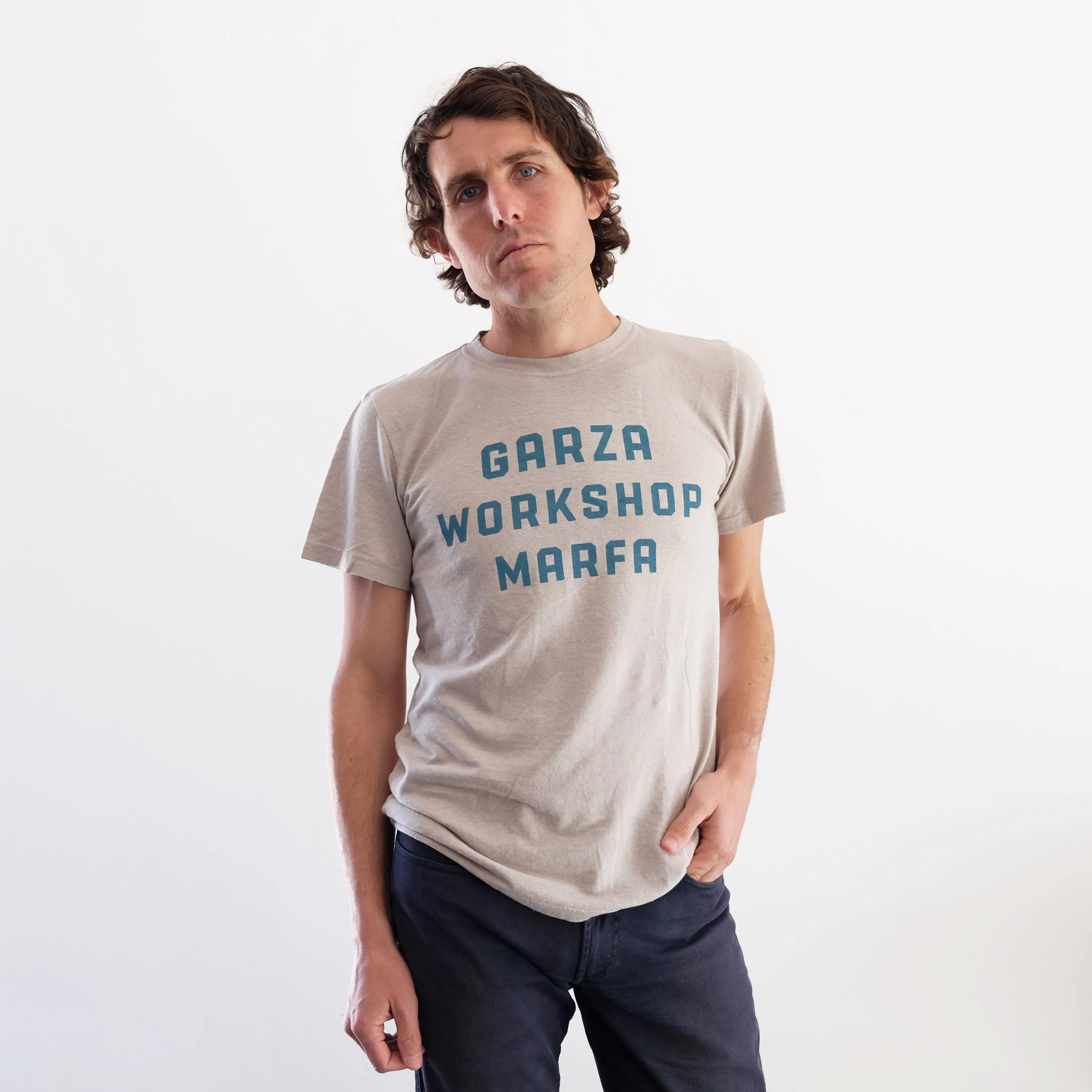 SALE Garza Marfa Jungmaven Workshop Mens Tee - Canvas