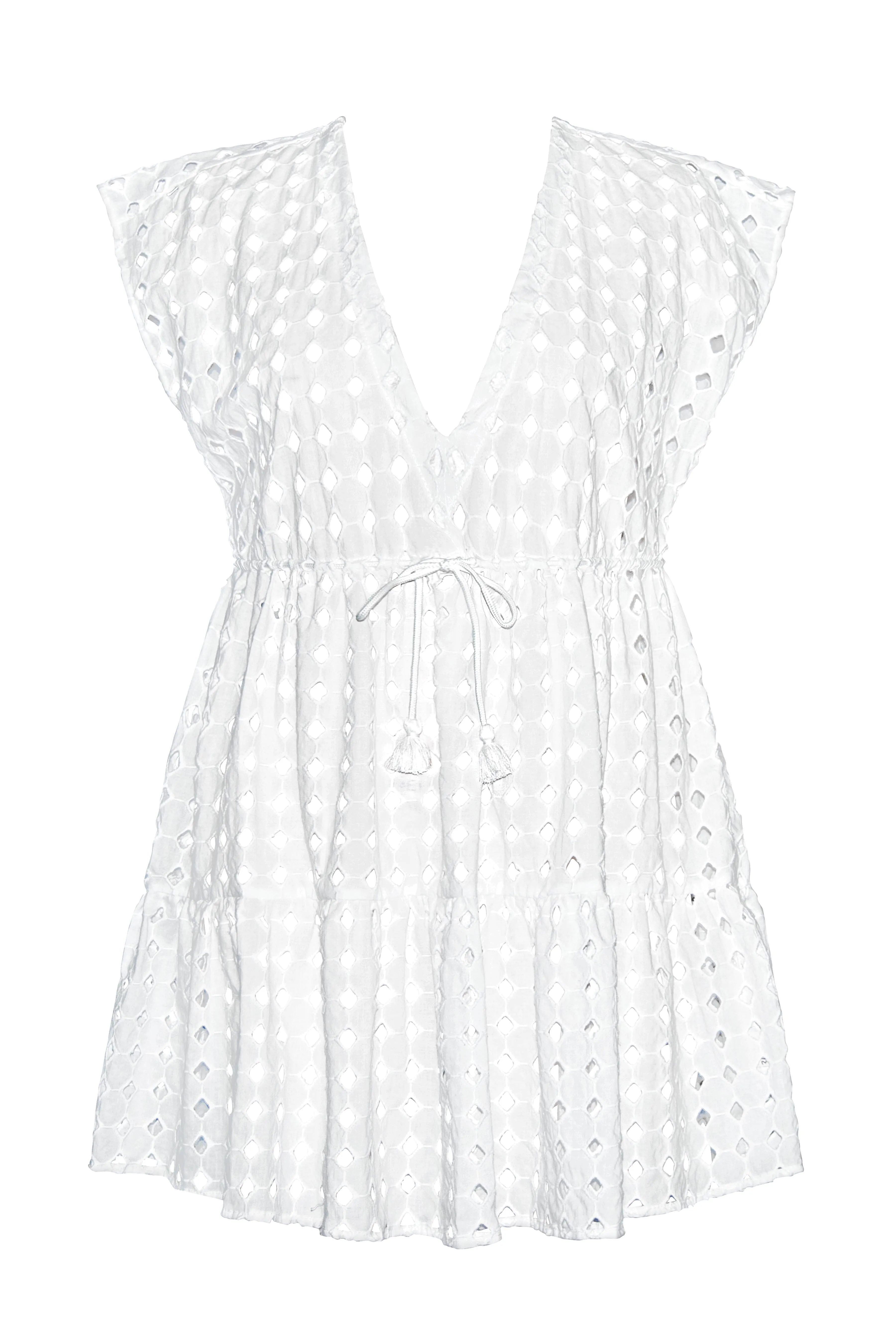 SARAH EYELET DRESS