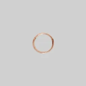 SASHA. Rose Gold Clicker Ring