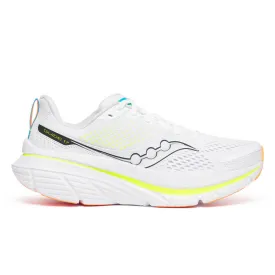 Saucony Guide 17 Mens Running Shoes | White/Black