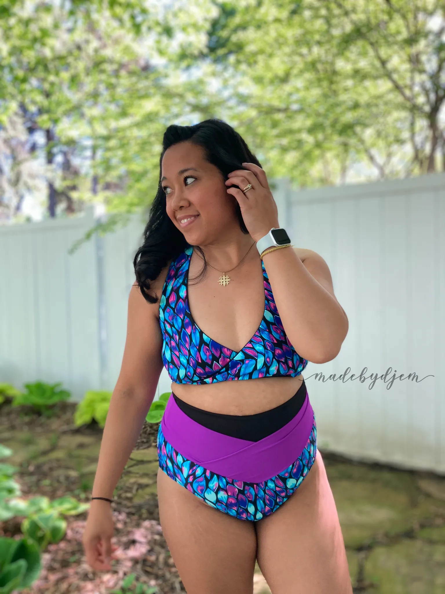 Seaside Swim Bottoms PDF Pattern Sizes B-M