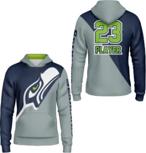 Seffner Seahawks Mens Full Dye Hoody