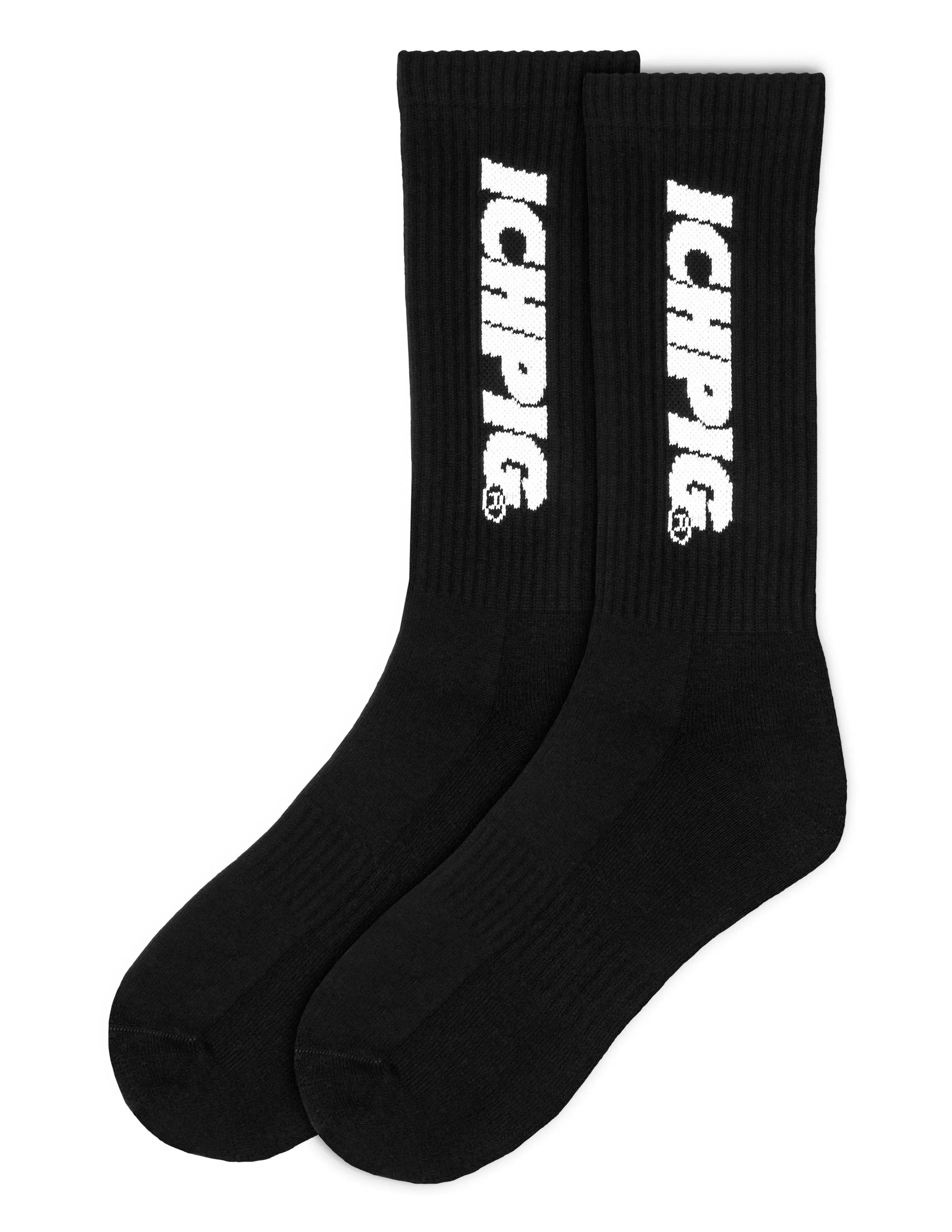 Sprinters Calf Socks - Black / White