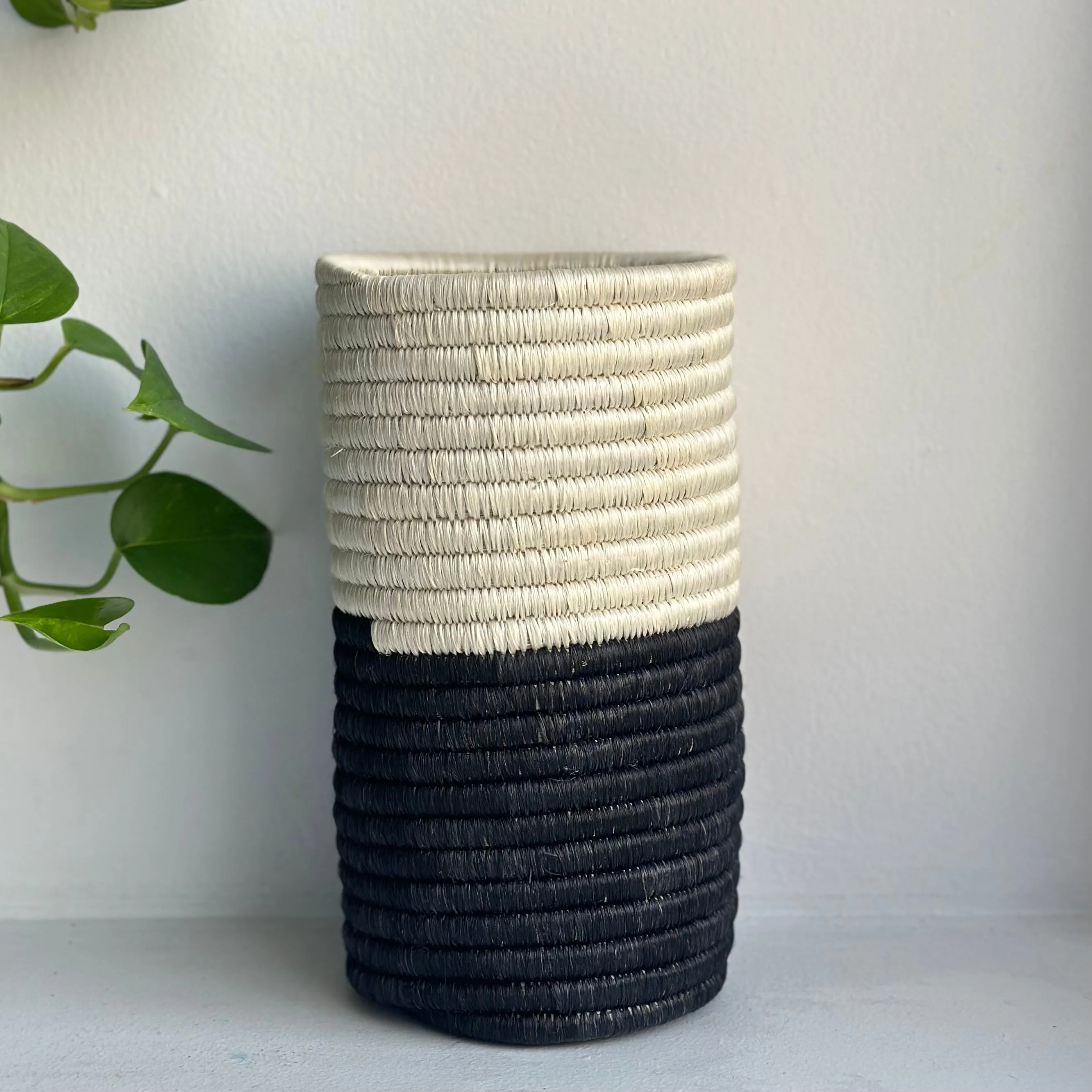 Stripes Woven Vase (click for more colors)