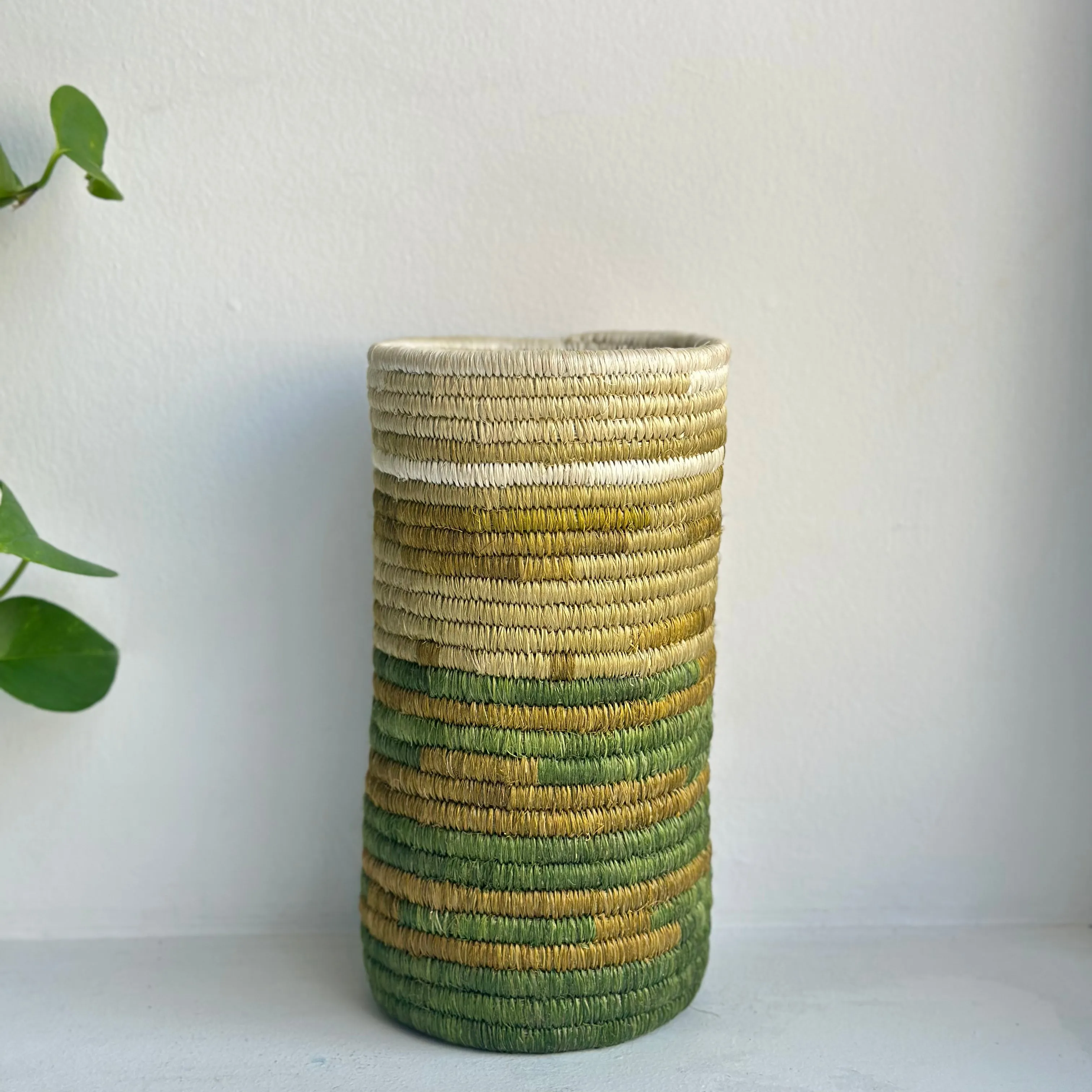 Stripes Woven Vase (click for more colors)