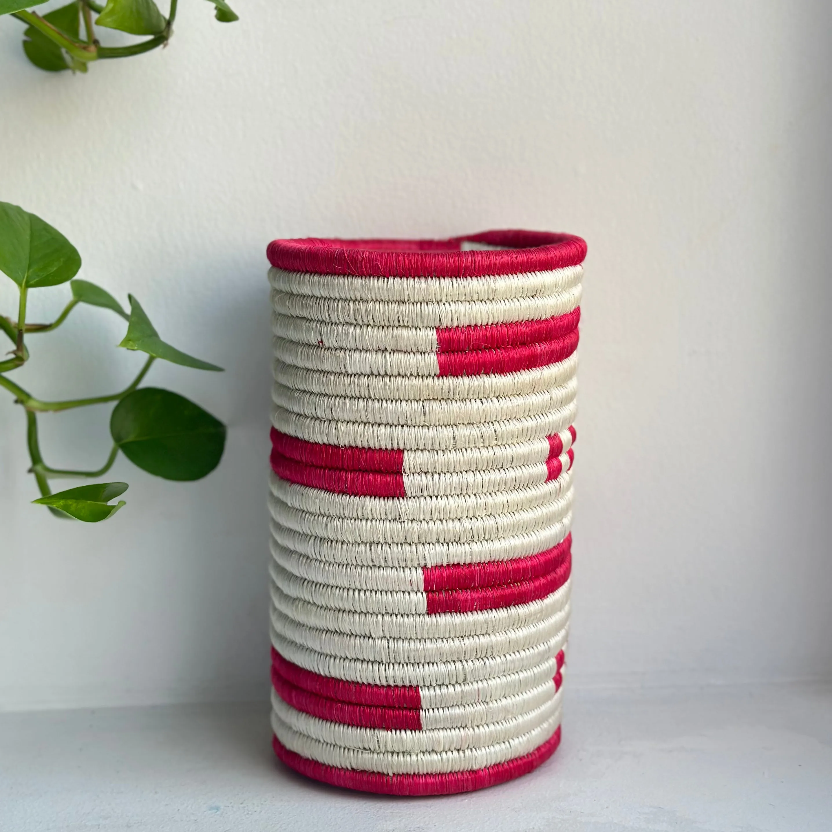 Stripes Woven Vase (click for more colors)