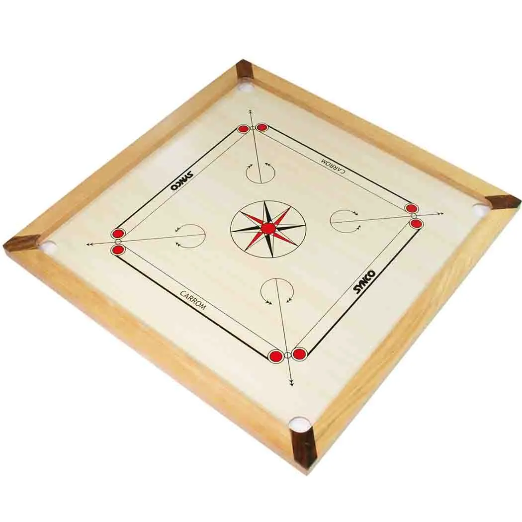 Synco Mango66 - Carrom Board - Compact & Portable