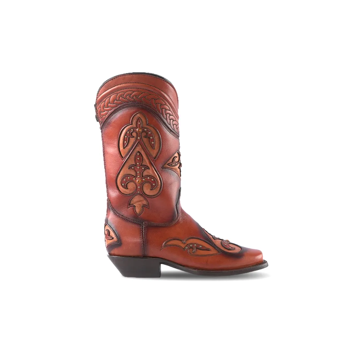 Texas Country Women's Western Boot Bora Miel Frontier Toe 781