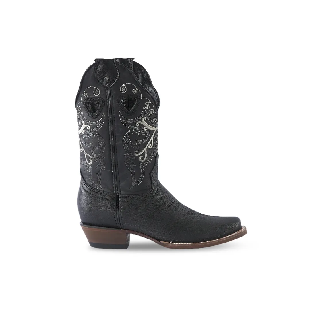 Texas Country Women's Western Boot Rush Black E316