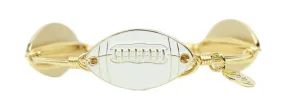 The Football Bangle Bracelet - White