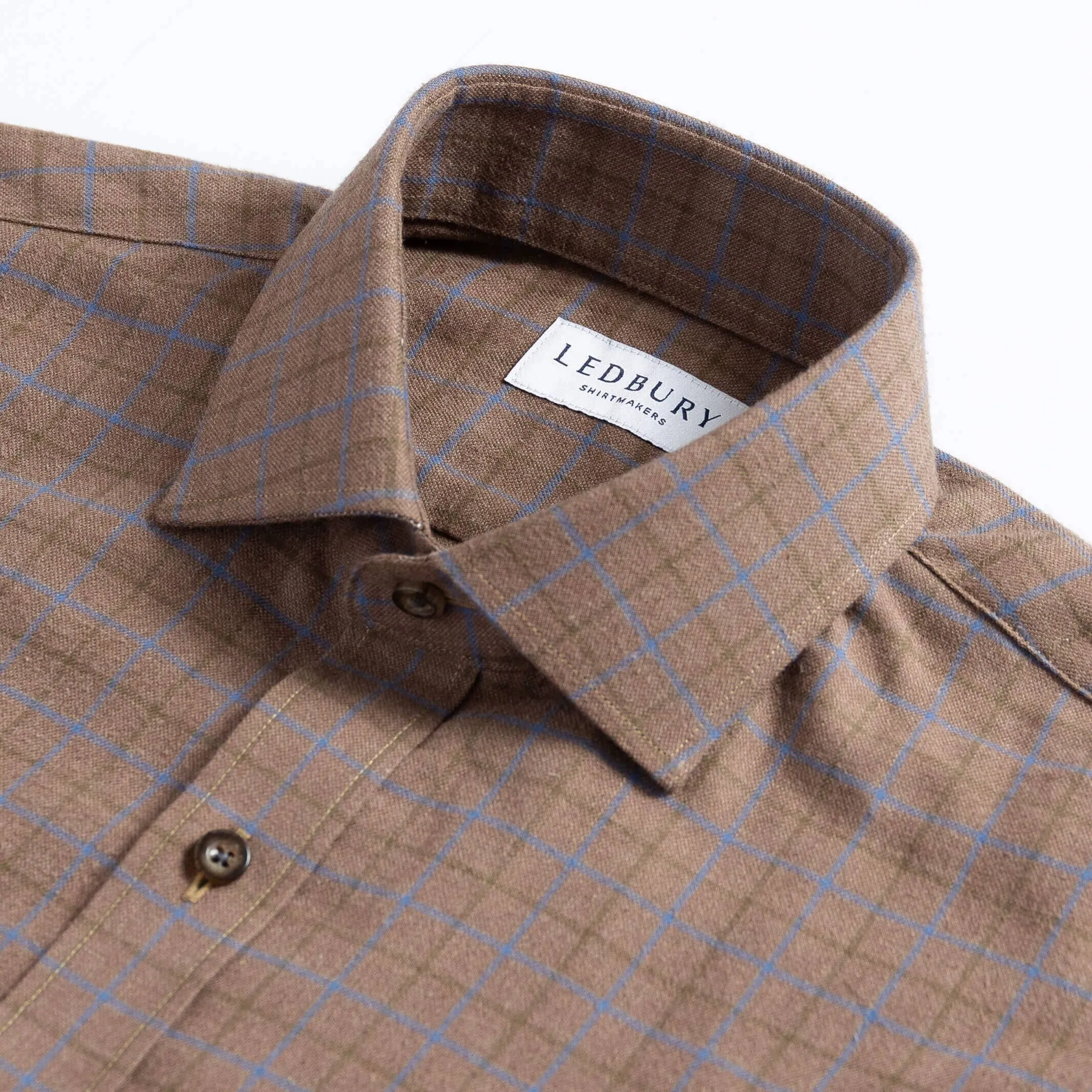 The Mink Marlowe Brushed Twill Custom Shirt