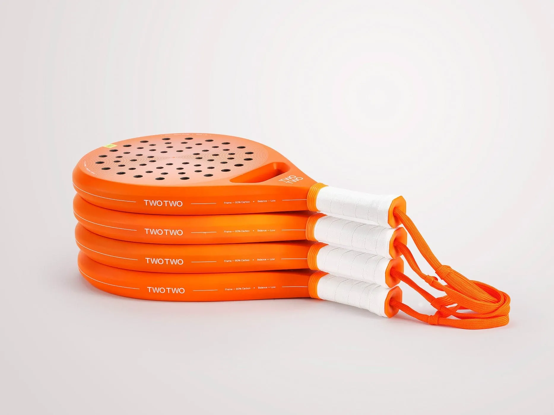 TwoTwo: Round Racket - PLAY ONE - Vibrant Orange