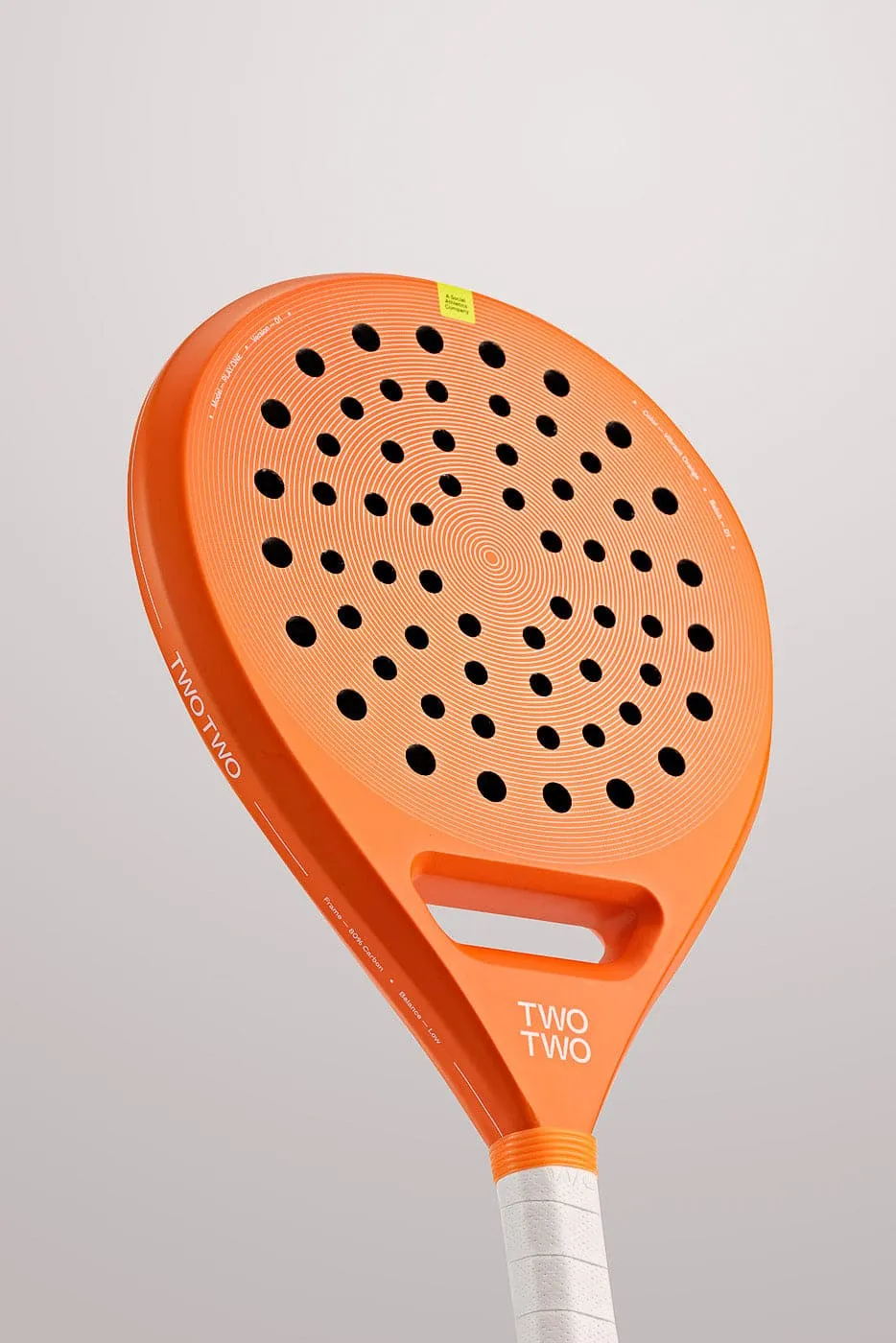 TwoTwo: Round Racket - PLAY ONE - Vibrant Orange