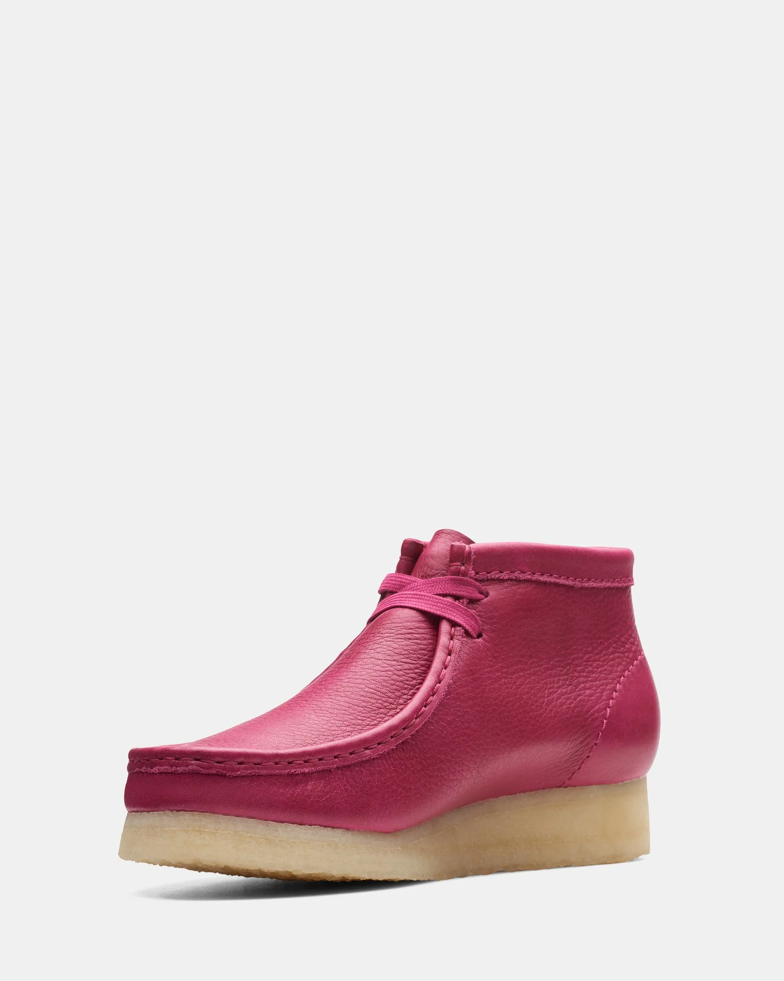 Wallabee Boot. (W) Berry Leather