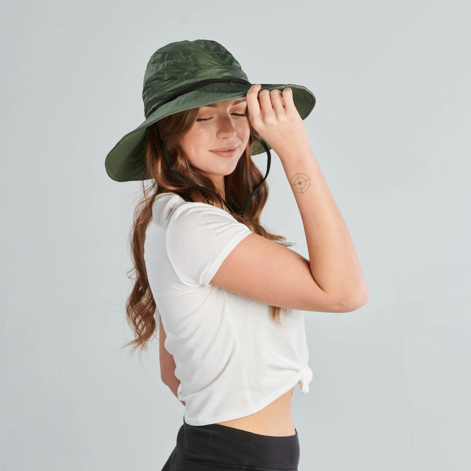 Women's Active Sun Brim Hat - Lightweight and Packable