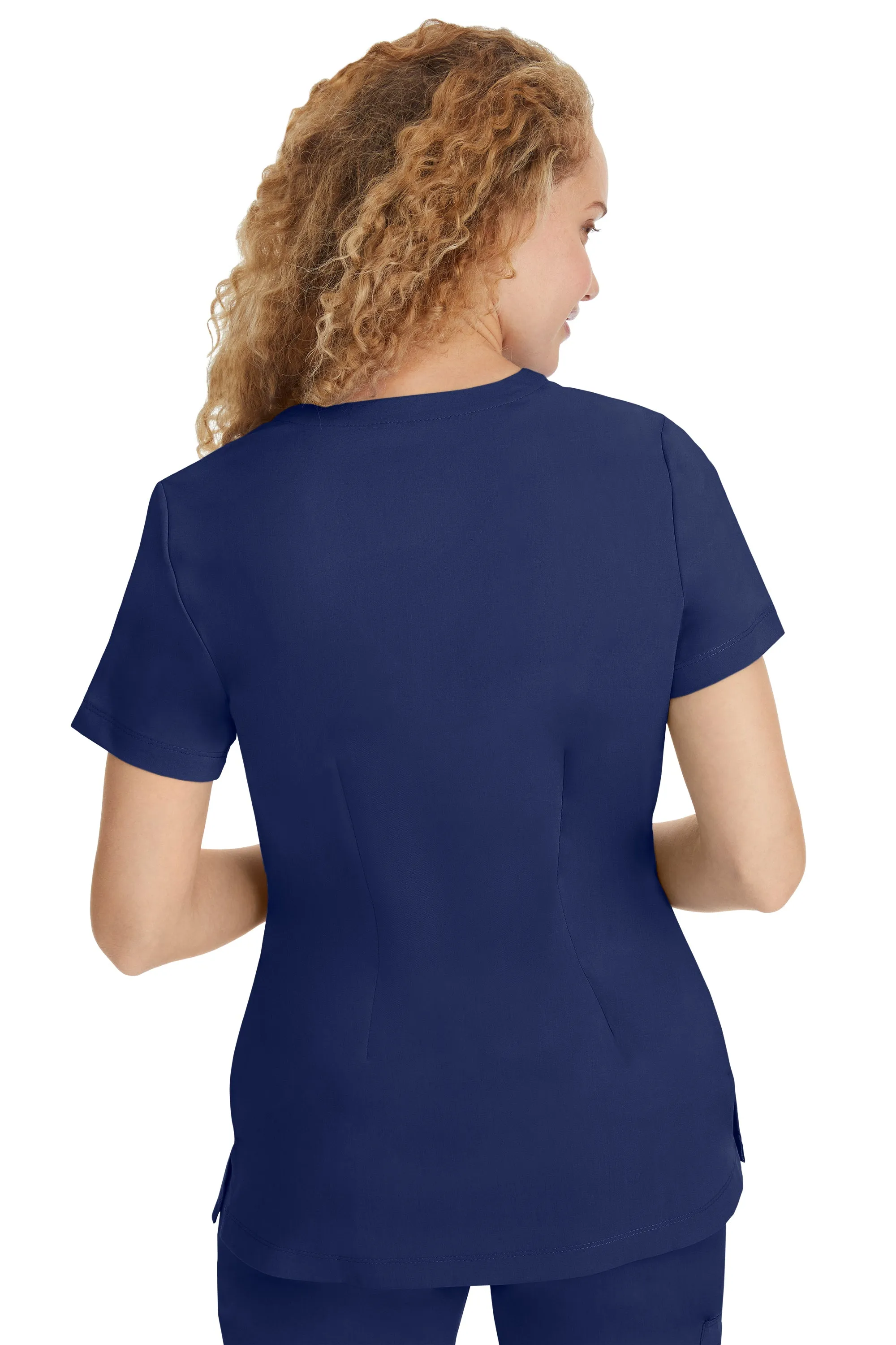 Womens Jill Solid Scrub Top