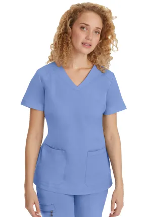 Womens Jill Solid Scrub Top