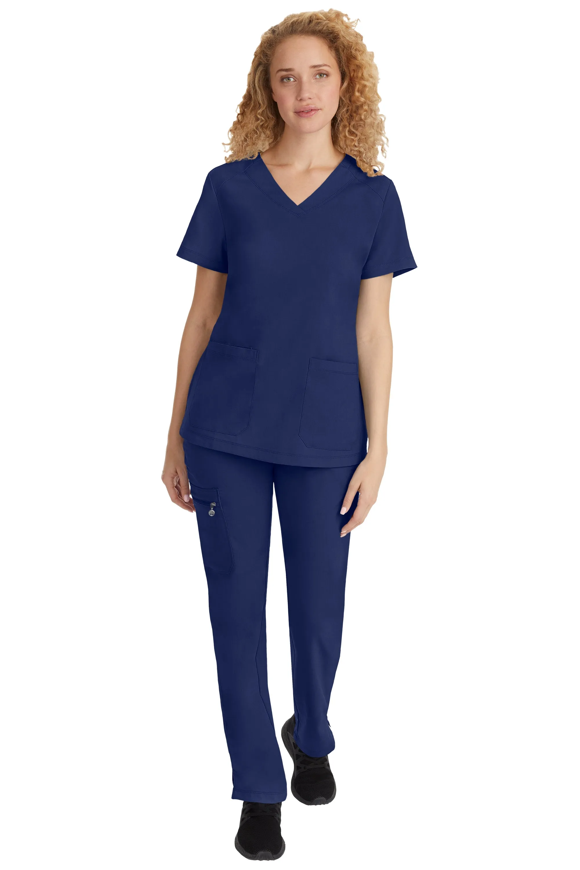 Womens Jill Solid Scrub Top