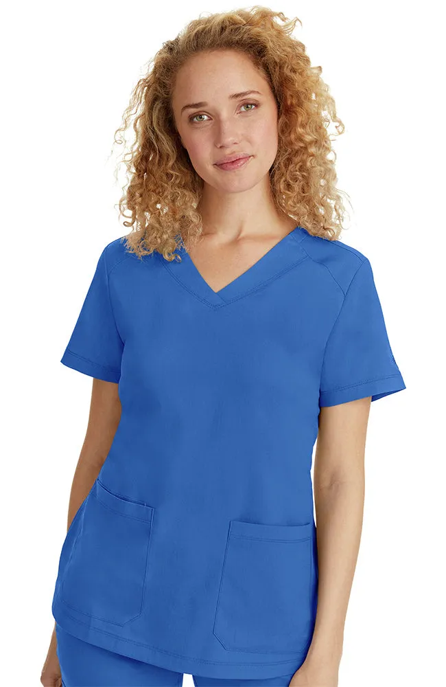 Womens Jill Solid Scrub Top