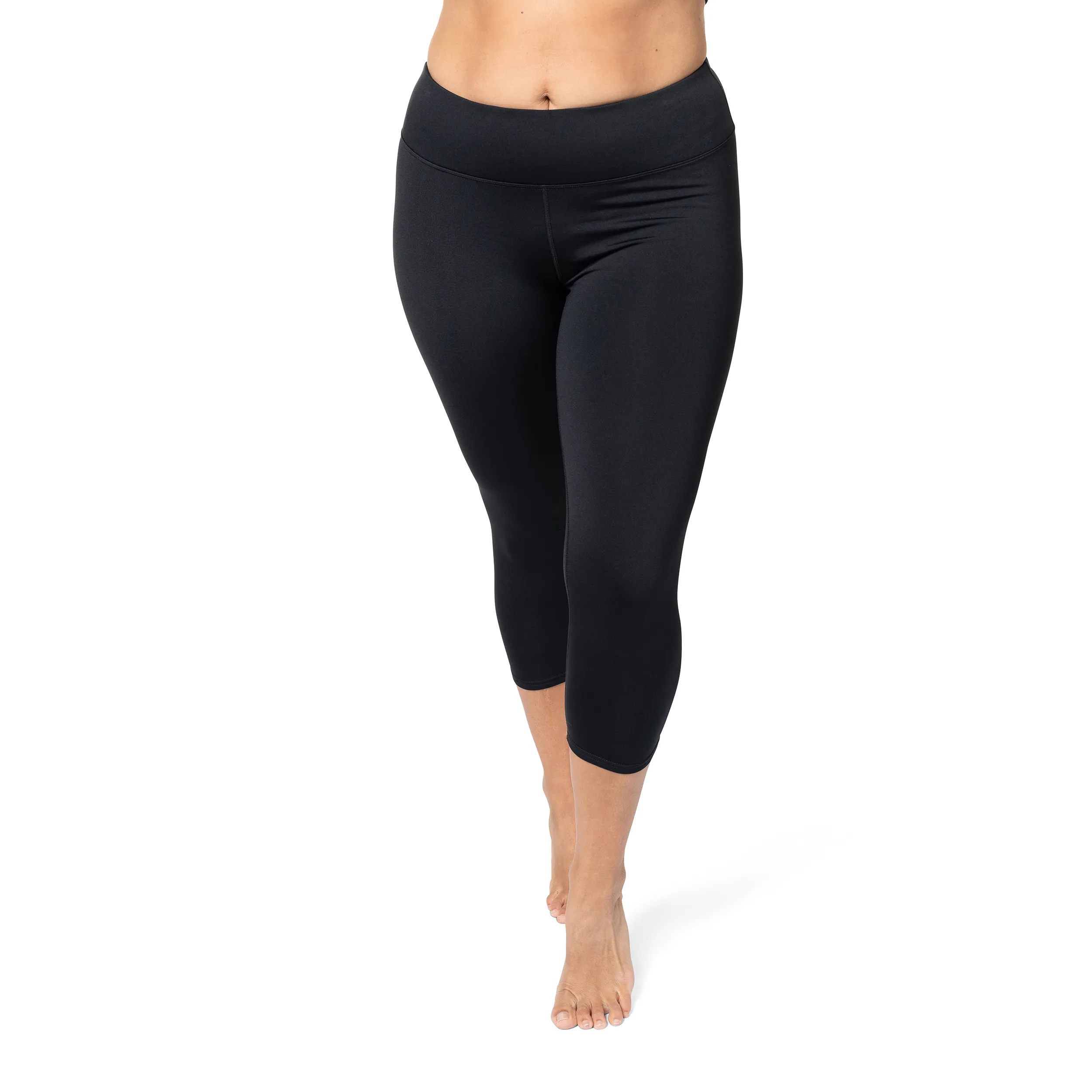 Women's Micro-Elite Chamois Premiere Capri Tight - Black