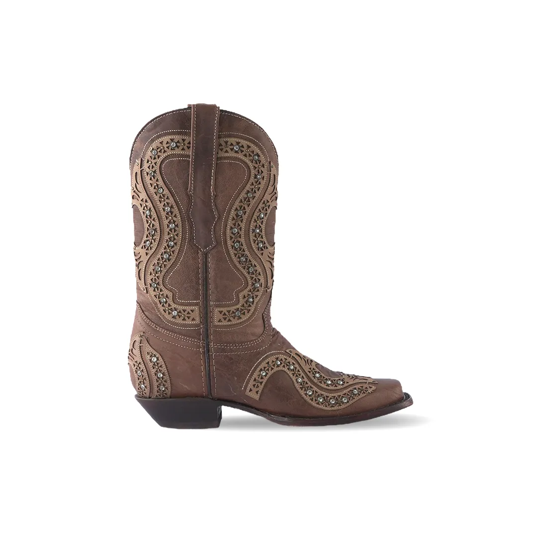 Women's Western Boot Sierra Orix Square Toe E717-1