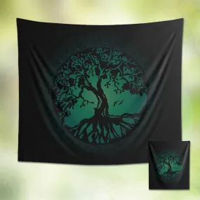 Yggdrasil World Tree of Life Wall Tapestry